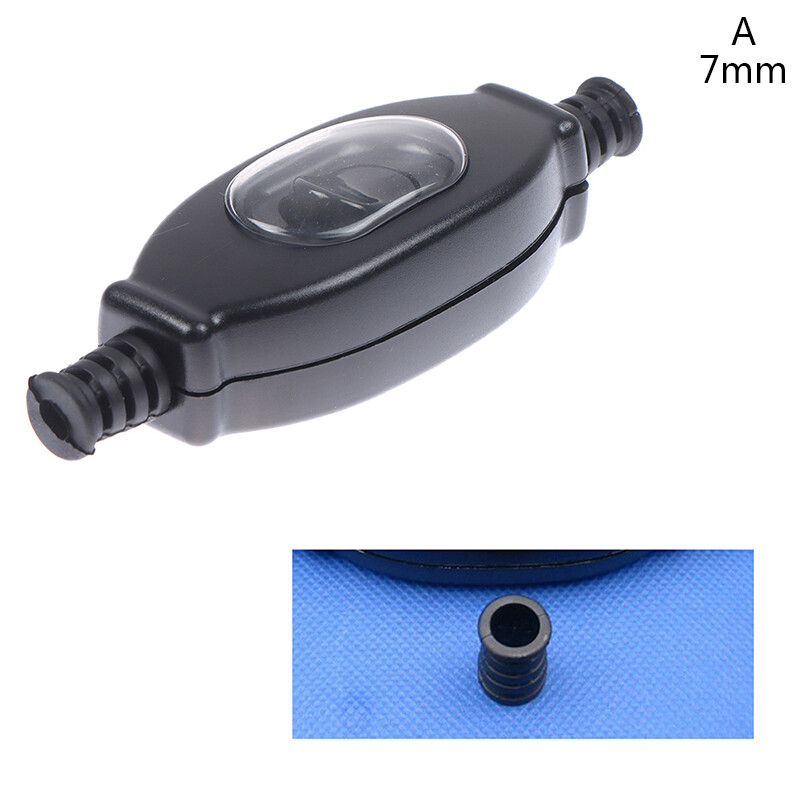 NIEN Waterproof in line switch cord switch round wire double cut switch Dust switch