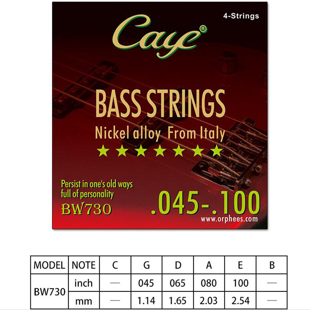 Caye BW Series 4/5/6 Dây Đàn Bass Chuyên Nghiệp Dây Chất Lượng Cao Và Bền