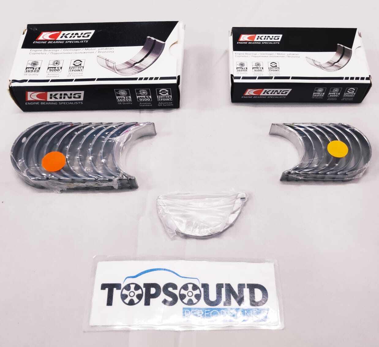 King Mazda B6/B6-T/ZM/B3/B5 (Size +.025) Main Bearing Set main image 1