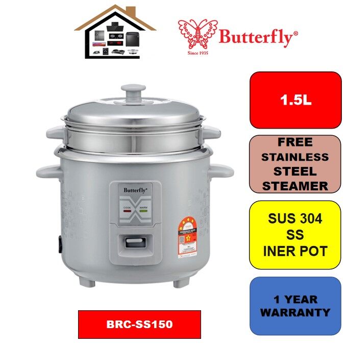 Butterfly rice cooker 1 deals liter price