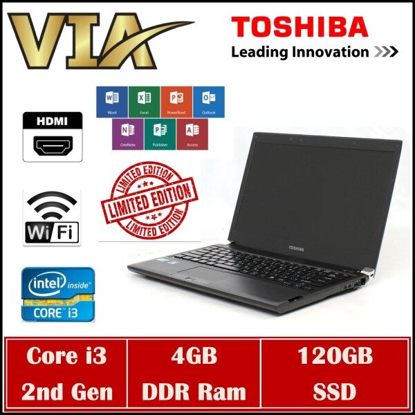Refurbished Toshiba Dynabook R732 3 Gen 3gb 4gb Intel I5 13 Black Malaysia