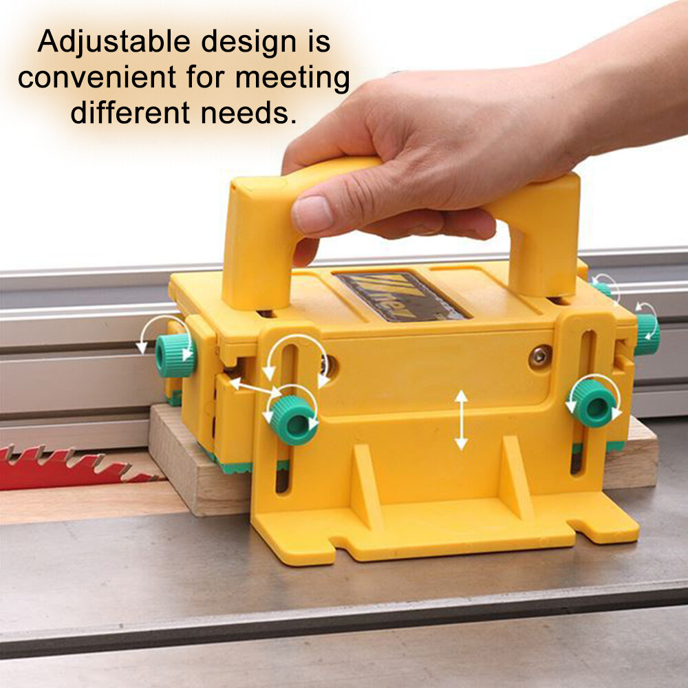 3D Safety Push Handle Table Saws Sled for Touter Woodworking Work