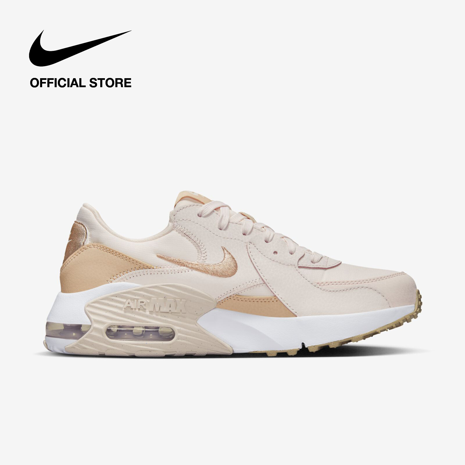 Nike air max feminino hot sale bege