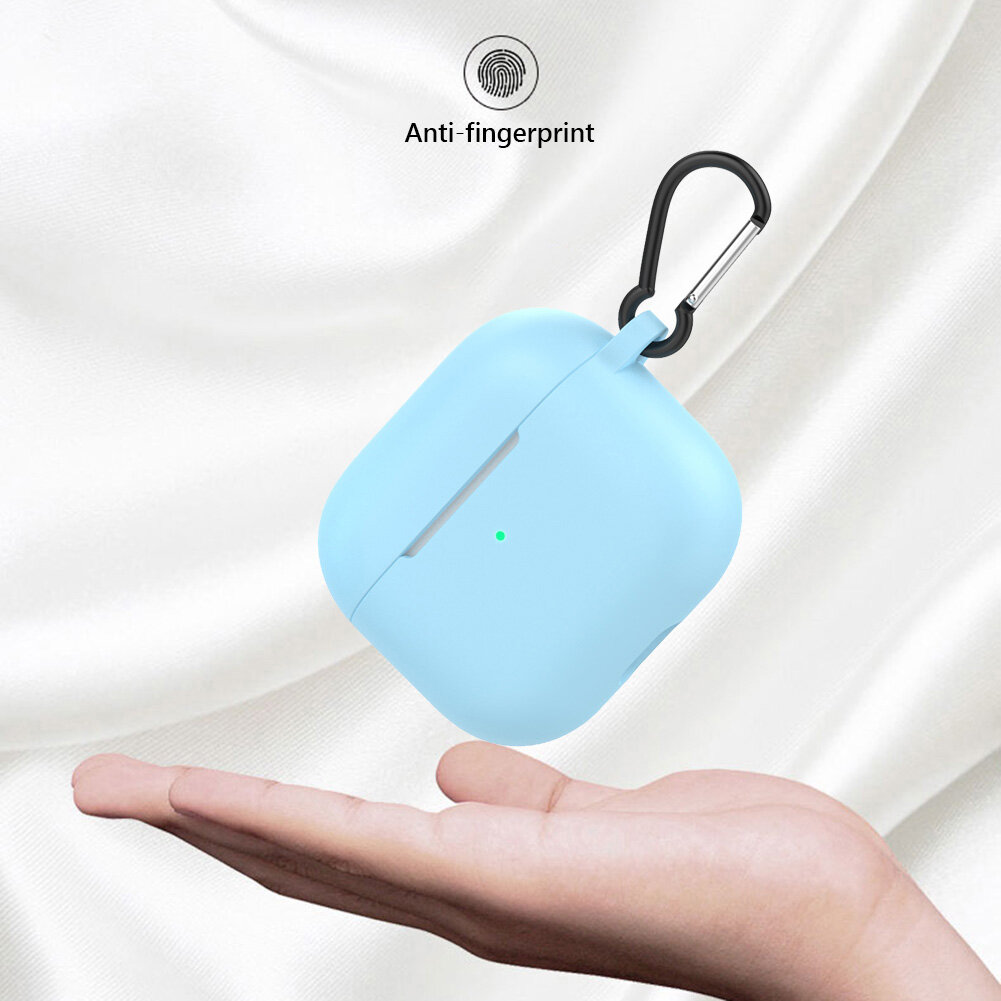 Wireless Earphone Anti-Dust Cover for AirPods 3 Silicone Scratch-proof Protective Shell Cases