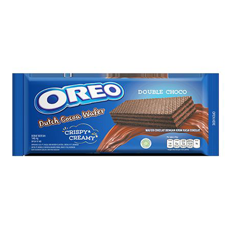 Oreo Dutch Cocoa Wafer (140.4g) - Double Choco / Choco Vanilla | Lazada