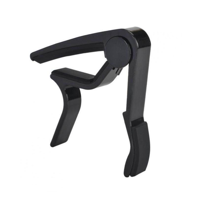 Black Metal Alloy Guitar Capo with Perfect Silicon Cushion for Guitar Ukulele Tuning Malaysia
