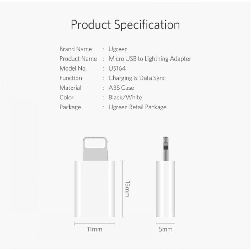[Allmobiles] Bộ Chuyển Đổi Micro USB Sang Lightning (8 Chân) 2 Chiếc