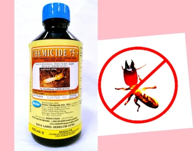 Chemicide 75+ 1 Liter Termite Potion / Racun Anai Anai Dan Rayap