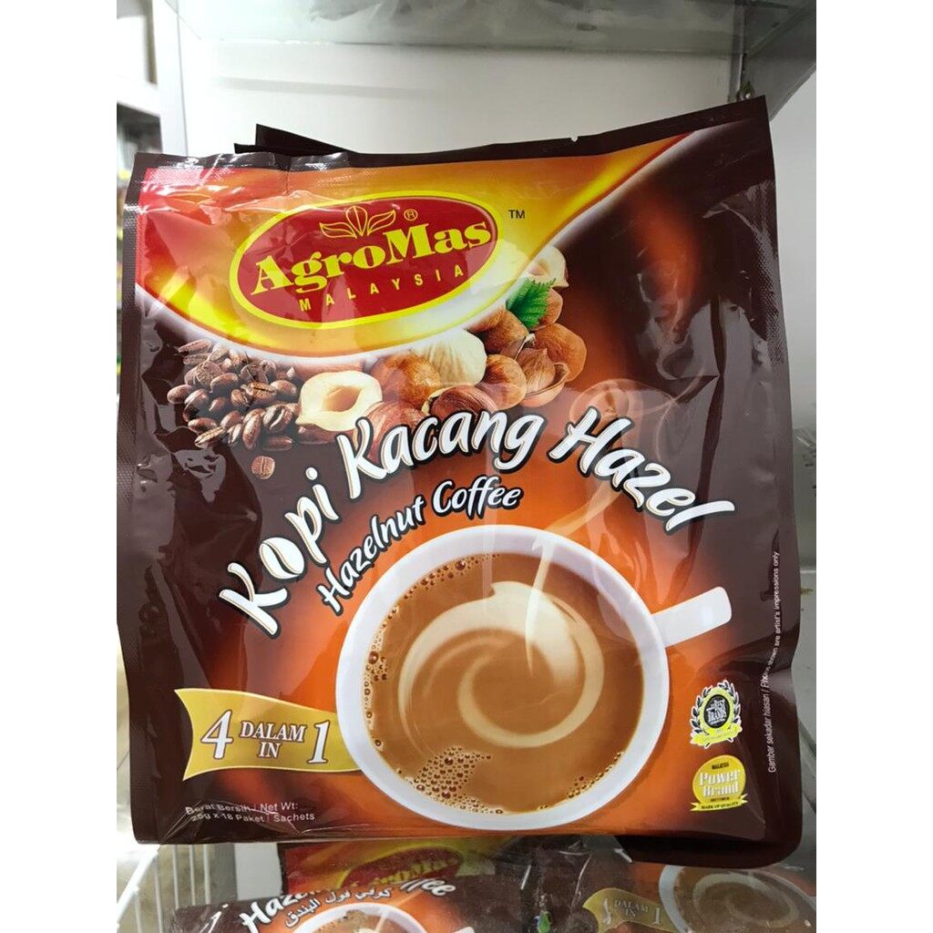 Agromas Kopi Hazelnut Sachet Lazada
