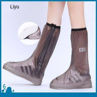 Giày trường cao su của Liyu nam và nữ bao phủ cẩn thận chống mưa giày bao thumbnail
