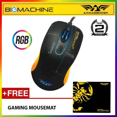 Armaggeddon Scorpion 3 RGB Gaming Mouse (4800CPI)