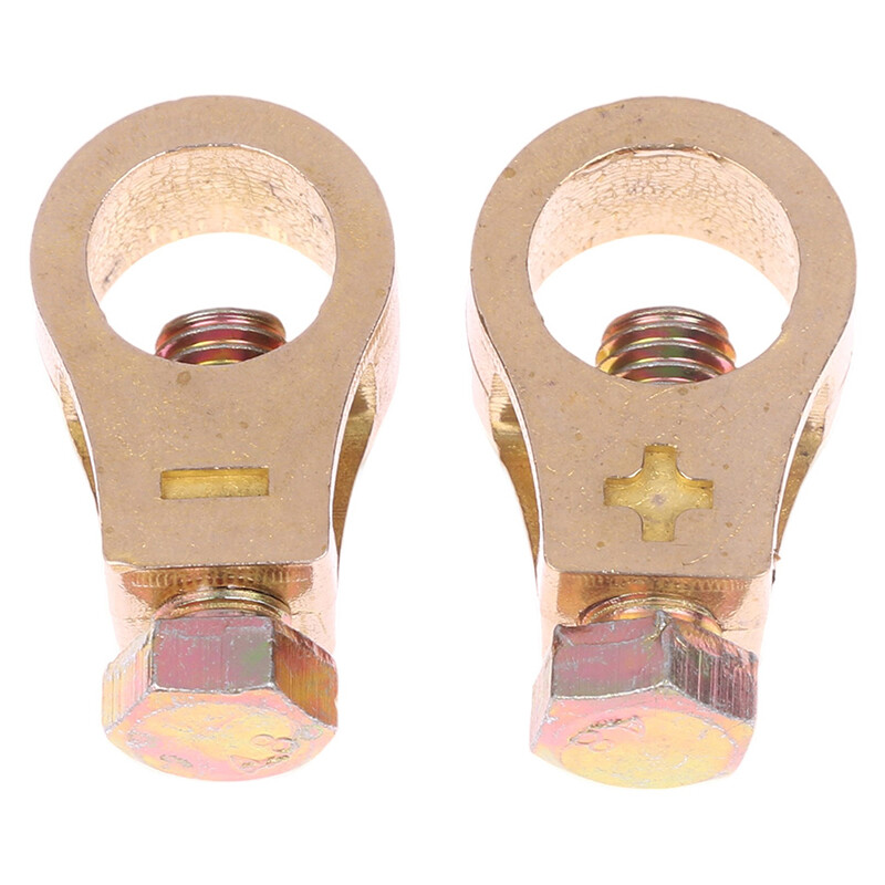 EVAN 1Set Car Battery Terminal Wire Cable Clamp Top Quick Post Terminal Connector