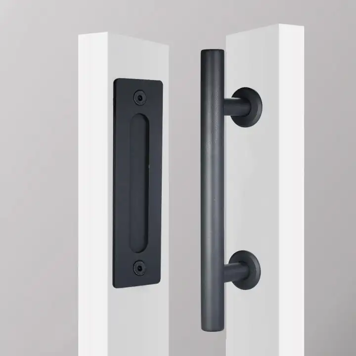 12 Sliding Barn Door Handle Heavy Duty Pull And Flush Door Handle