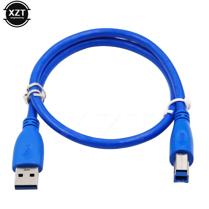 High speed cable converter for printer data cable usb 3.0 a male am to usb 3.0 b type male bm extension printer wire cable elegant