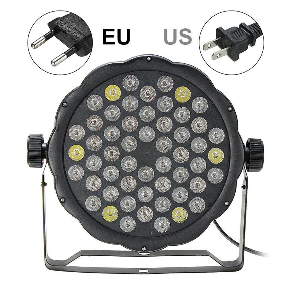 54LED RGB Đèn Sân Khấu Đầu Xoay Nhấp Nháy Tác Dụng Phòng Khiêu Vũ Câu Lạc Bộ Chương Trình Chiếu Sáng