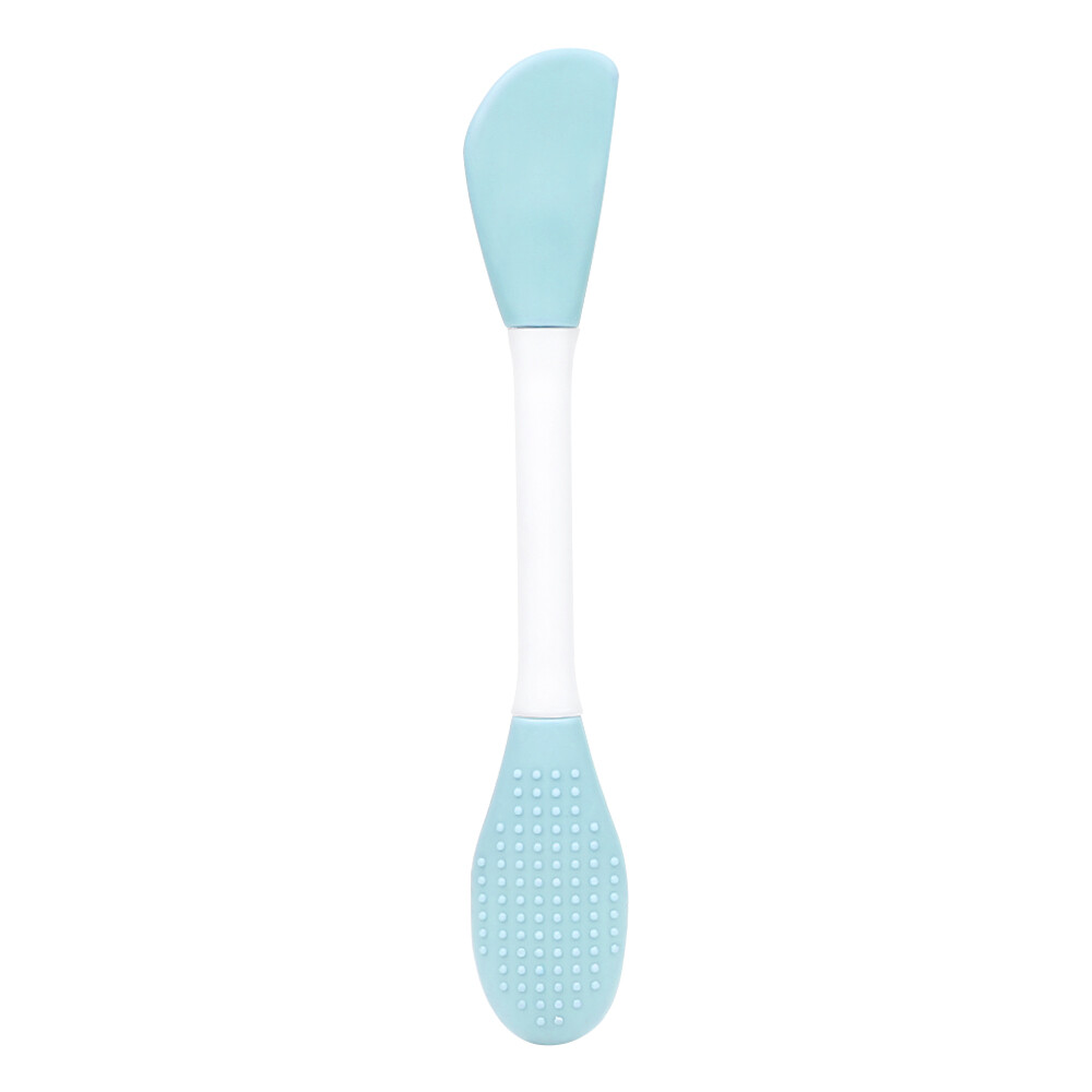 XZ Beauty 2IN1 Double-Headed Soft Silicone Mask Brush Mask Blend Tool Makeup Brushes Facial Cleansing Brushes