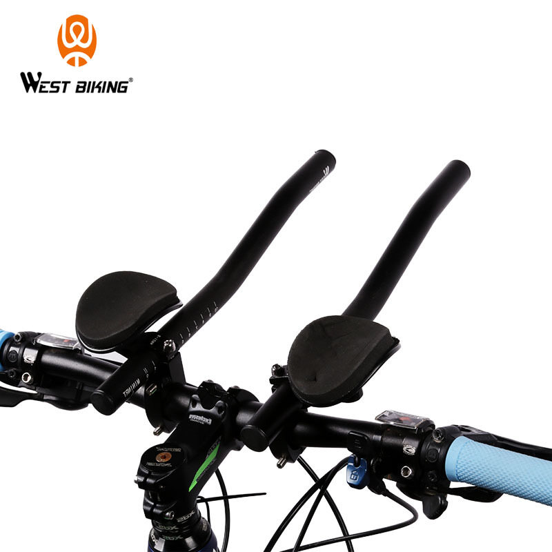 West Biking Bicycle Aluminum Alloy Rest Handlebar Mountain Bike Vice Handlebar Road Racing Rest Handlebar