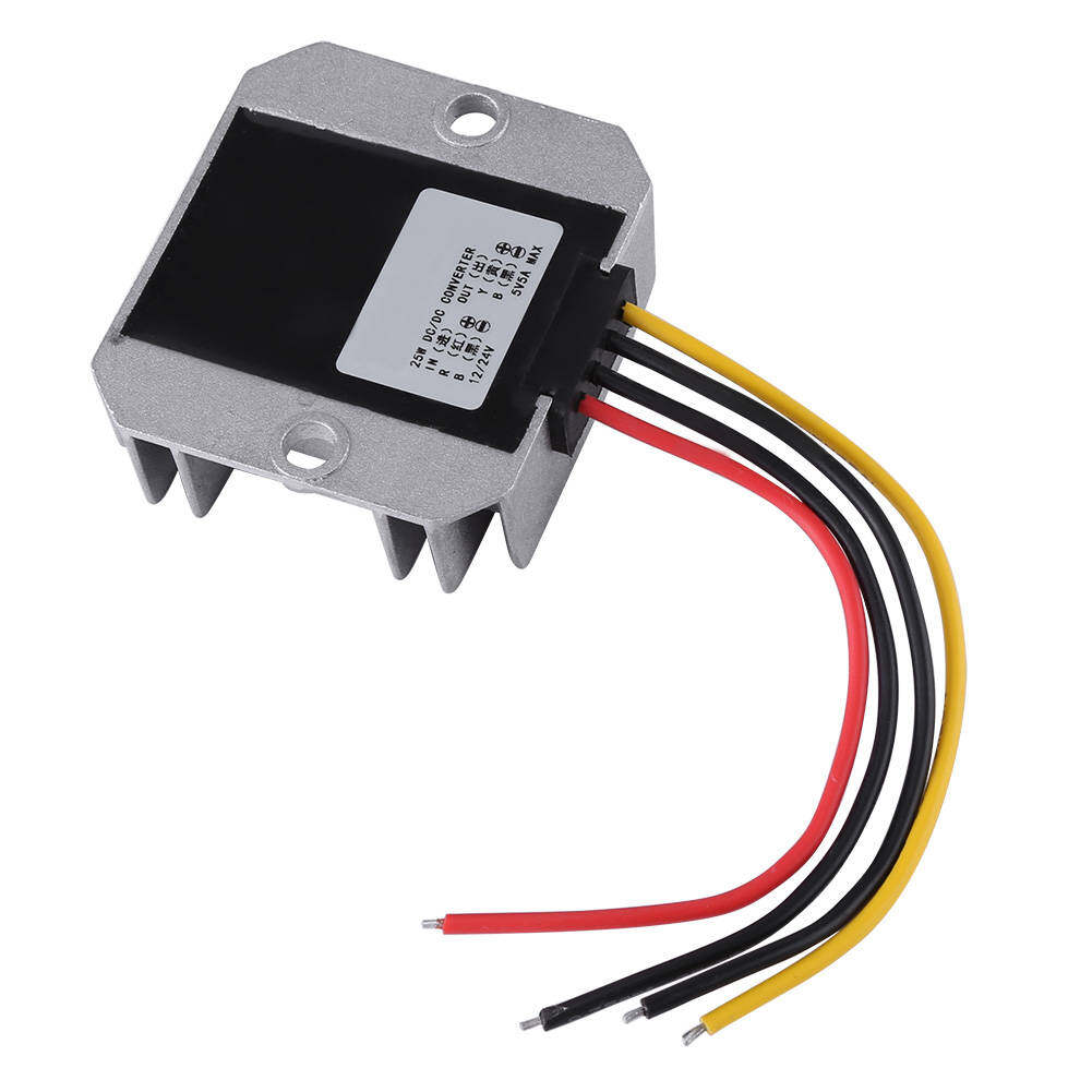 DC-DC 12V/24V To 5V 5A 25W Voltage Step Down Module Buck Power Supply Converter for Step Down Voltage Module Car Vehicle