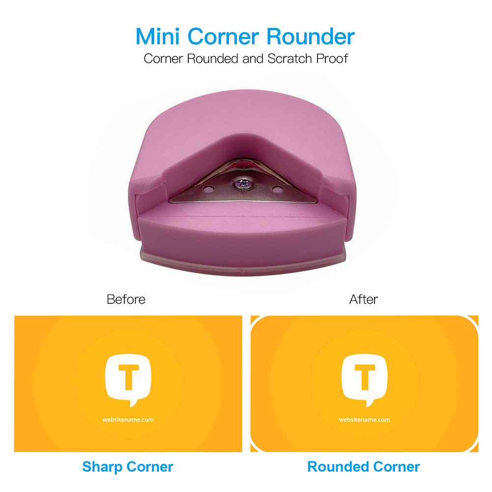 4mm Mini Portable Corner Rounder Punch Round Corner Trimmer Cutter Tool