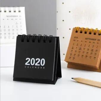 Bnm 2020 Mini Desk Calendar Stand Up Flip Calendar Daily Monthly