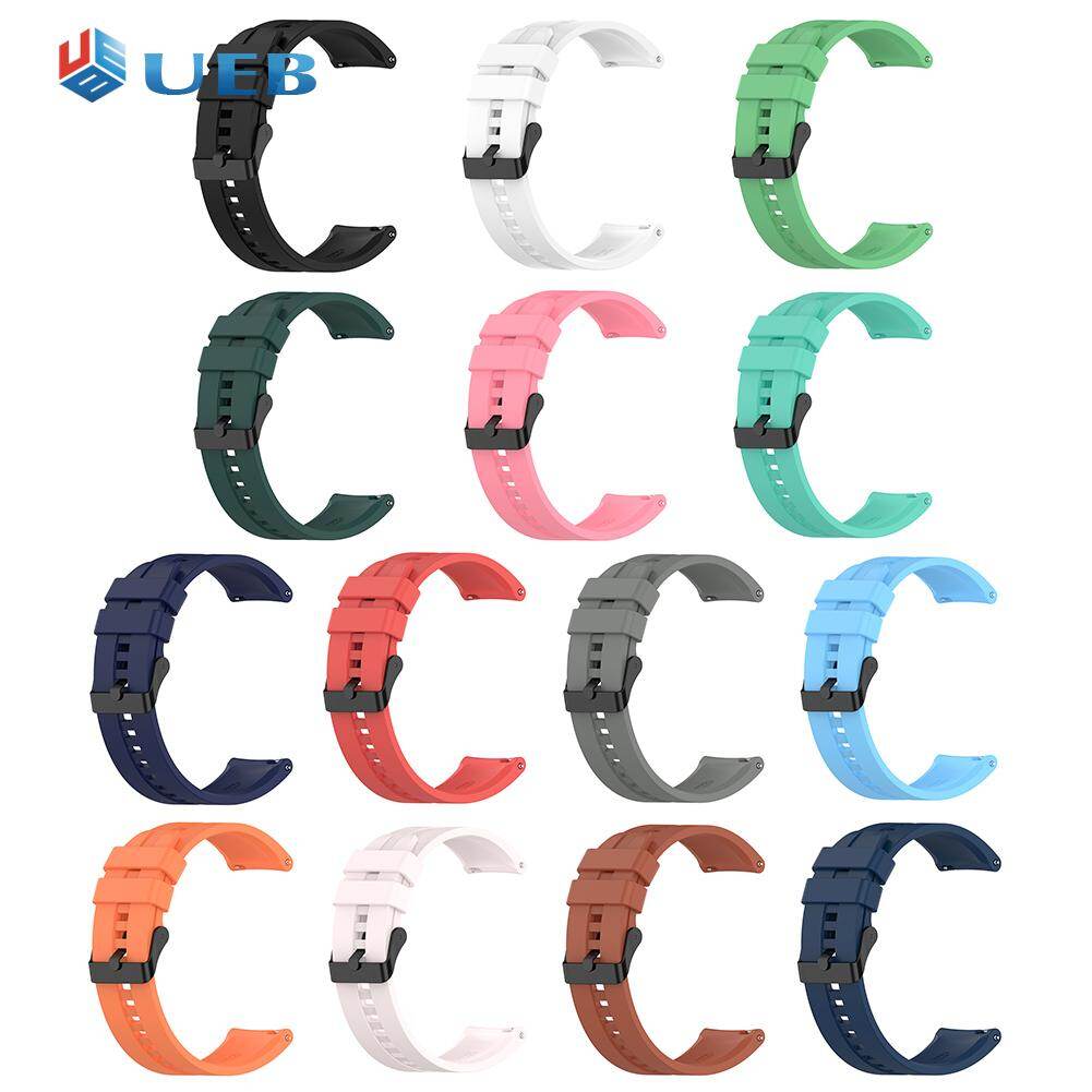 Practical Adjustable Silicone Band for Huawei Watch GT 46mm/GT Runner Replacement Strap