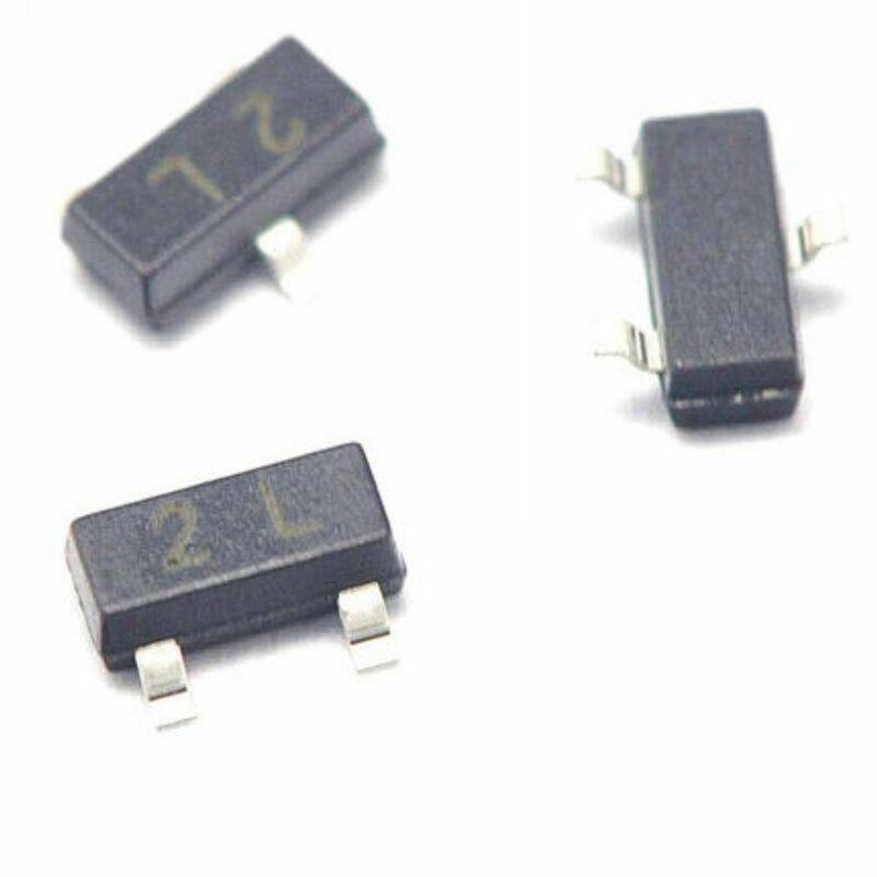 50pcs mmbt5401 2l 0.6a/180v pnp sot-23 smd transistor