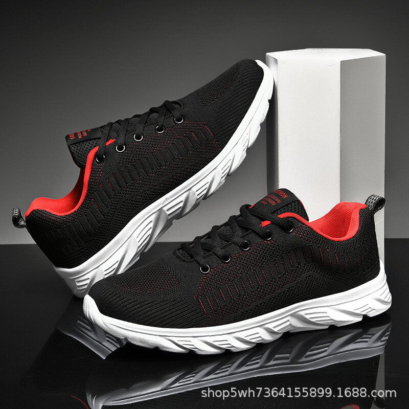 Running Shoes for Men Sports Shoes on Sale All Black Shoes for Men Jogging Shoes Fashion Sneakers Korea Style - 2