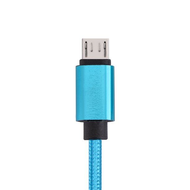 1Meter Micro USB Cable Charger Cord Wire For Samsung Galaxy, Android Phones, 3FT Micro USB Cable Braided Cord High-Speed USB 2.0 Sync and Charging Cable For Samsung, HTC, Motorola, Nokia, MP3, Tablet