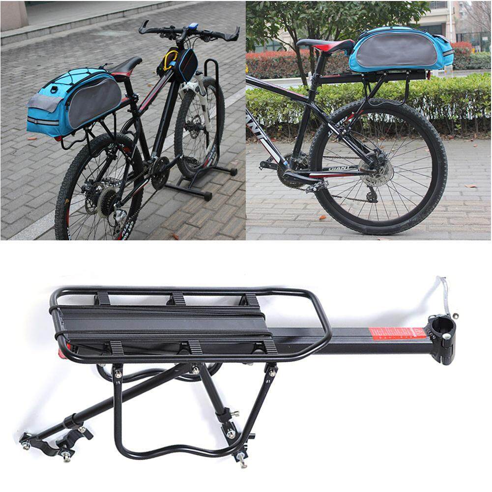 Bicycle Tailstock Bike Rear Seat Frame Carrier Luggage Rack Shelf Aluminum 25Kg 