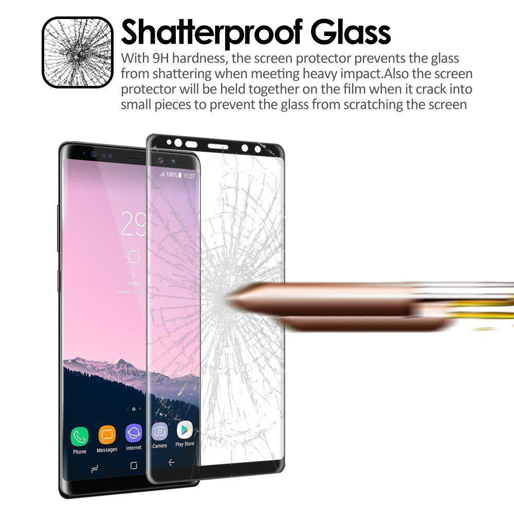 [Songful] 2 chiếc cho Samsung Galaxy Note 9 bọc hoàn toàn Miếng dán màn hình kính cường lực