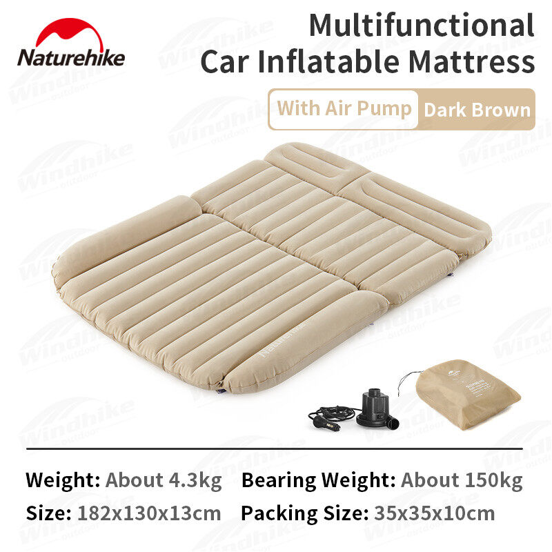 Naturehike Car Inflatable Mattress Air Bed Universal Auto Camping