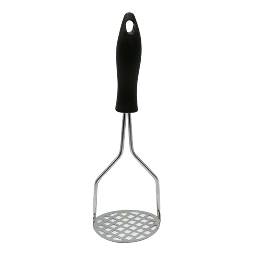 Stainless Steel Potato Masher With Broad Mashing Plate For Smooth Fruit Vegetable Tools Press Crusher
