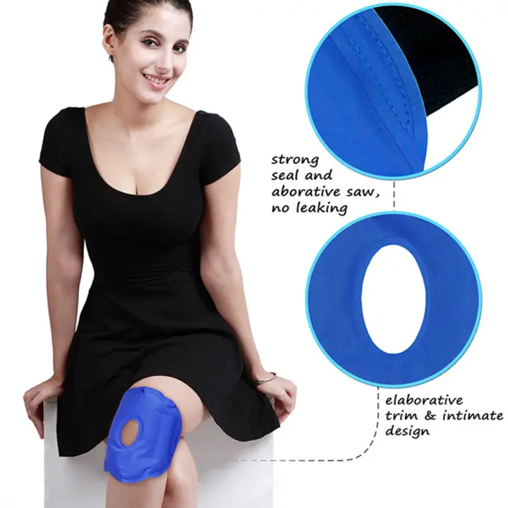 ice pack sleeve with elastic strap