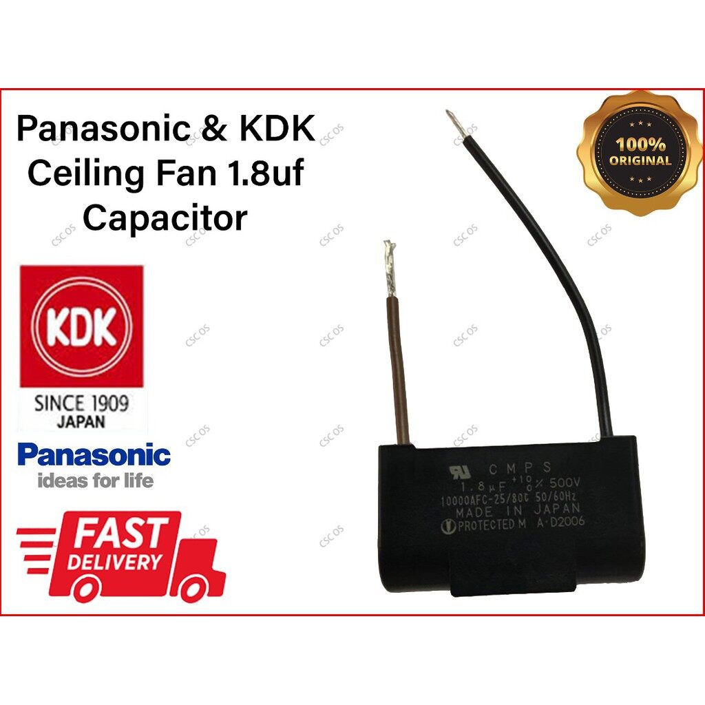 Kdk Panasonic Ceiling Fan Capacitor Original Made In Japan