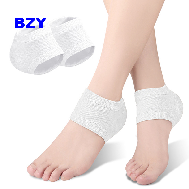 BZY Tất Gel Gót Chân Dưỡng Ẩm Chữa Lành Vết Nứt Gót Chân Khô Ráo Qua Đêm