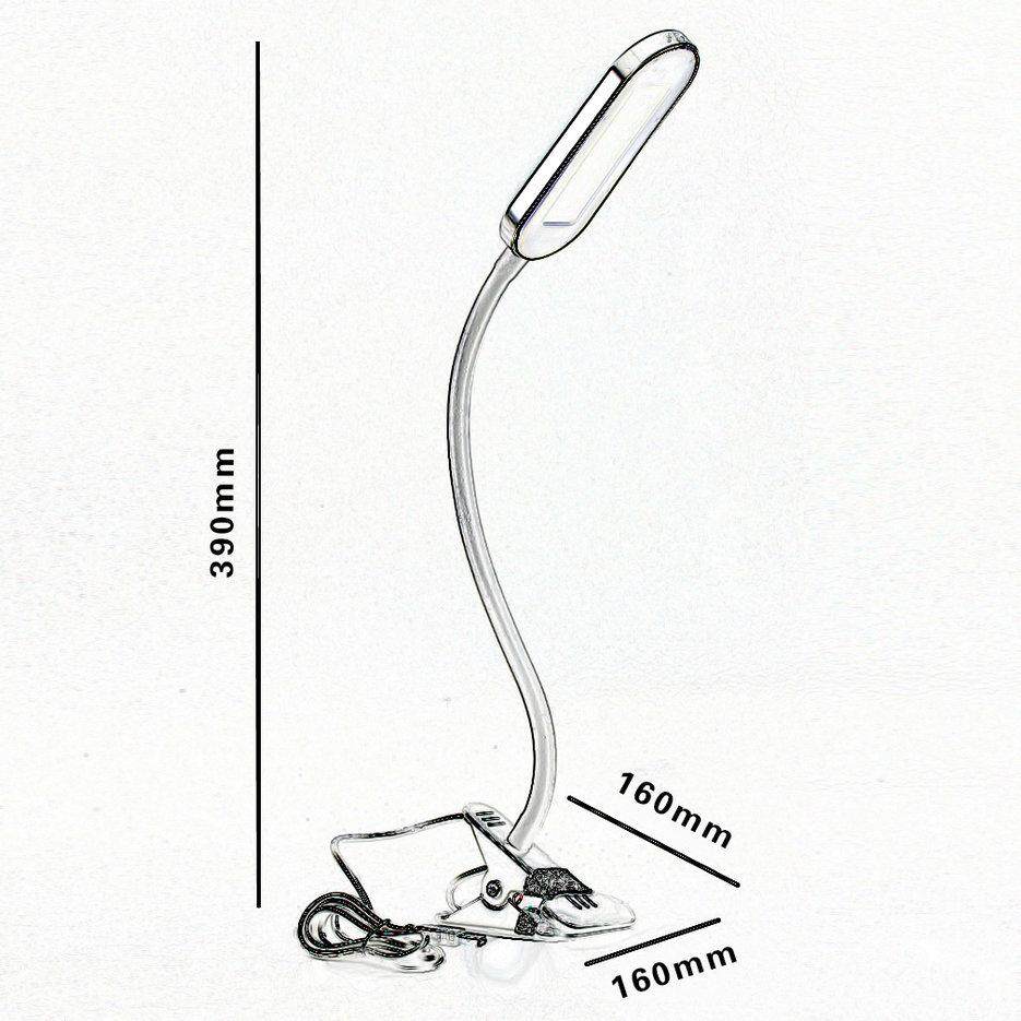 Nóng Người Bán FX002D ĐÈN LED Đọc Sách Bảo Vệ Mắt Đèn Để Bàn Có Kẹp Căn Cứ Sáng Đèn Bàn