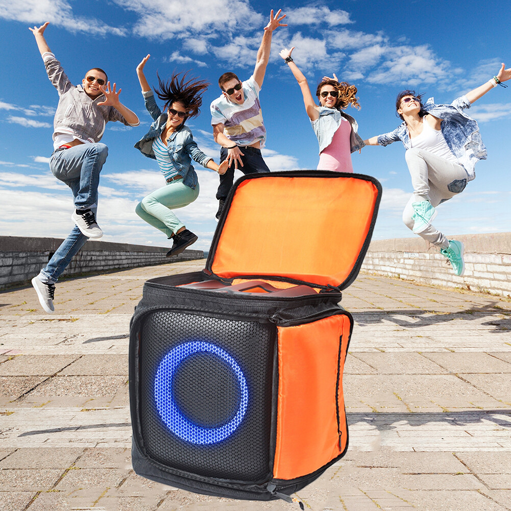 Top quality👍Waterproof Speaker Bag Case Large Capacity Portable Bluetooth-compatible Speaker Storage Bag with Adjustable Strap for JBL PartyBox Encore Essential
