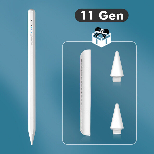 GOOJODOQ Stylus Bút Cho iPad Bút Chì Thế Hệ Thứ 11, Với Bút Chì Đệm Nghiêng Từ Chối Lòng Bàn...