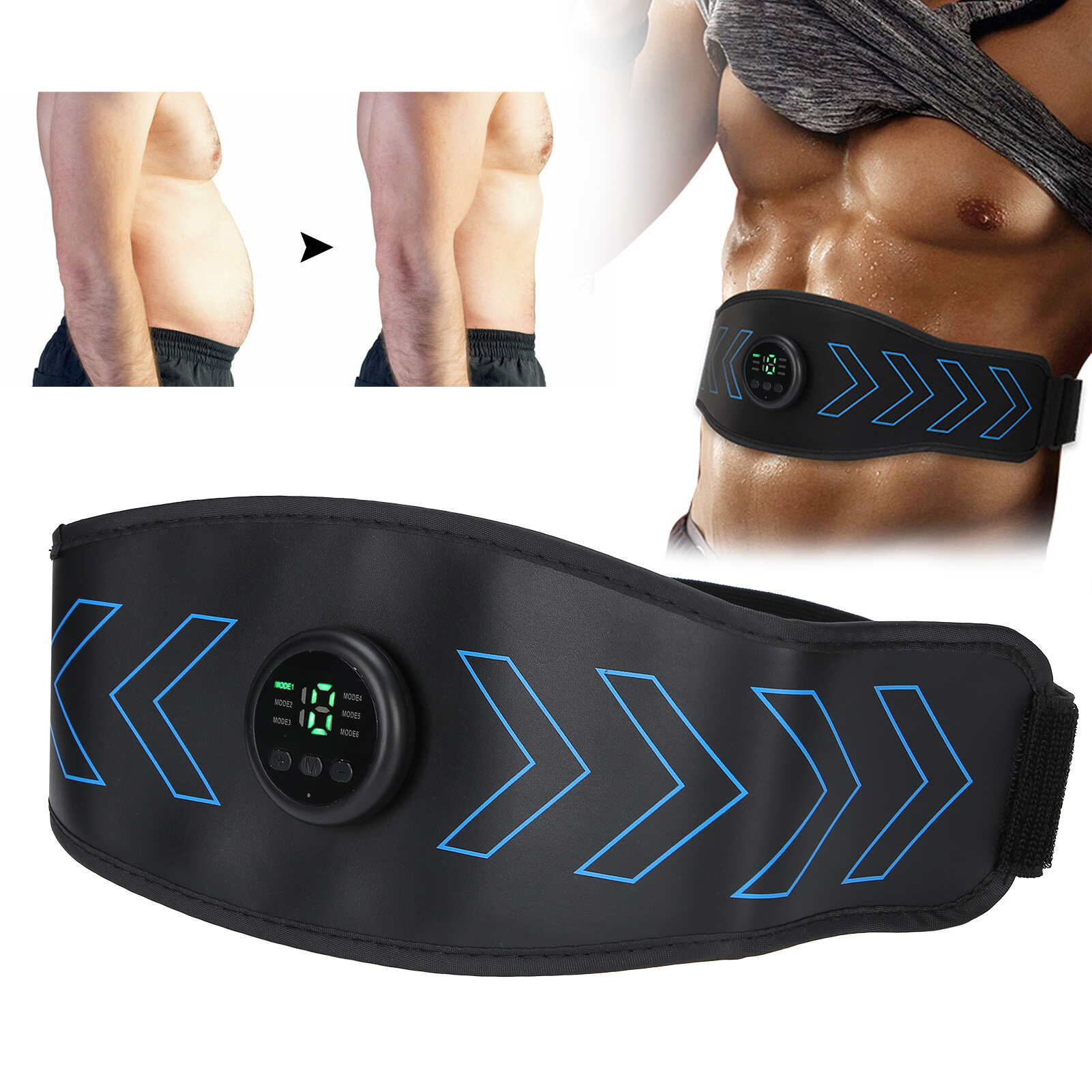 Ymingqi thông minh bụng lười biếng sử dụng nhà bụng nam và nữ abs trainer EMS eo trainer - INTL