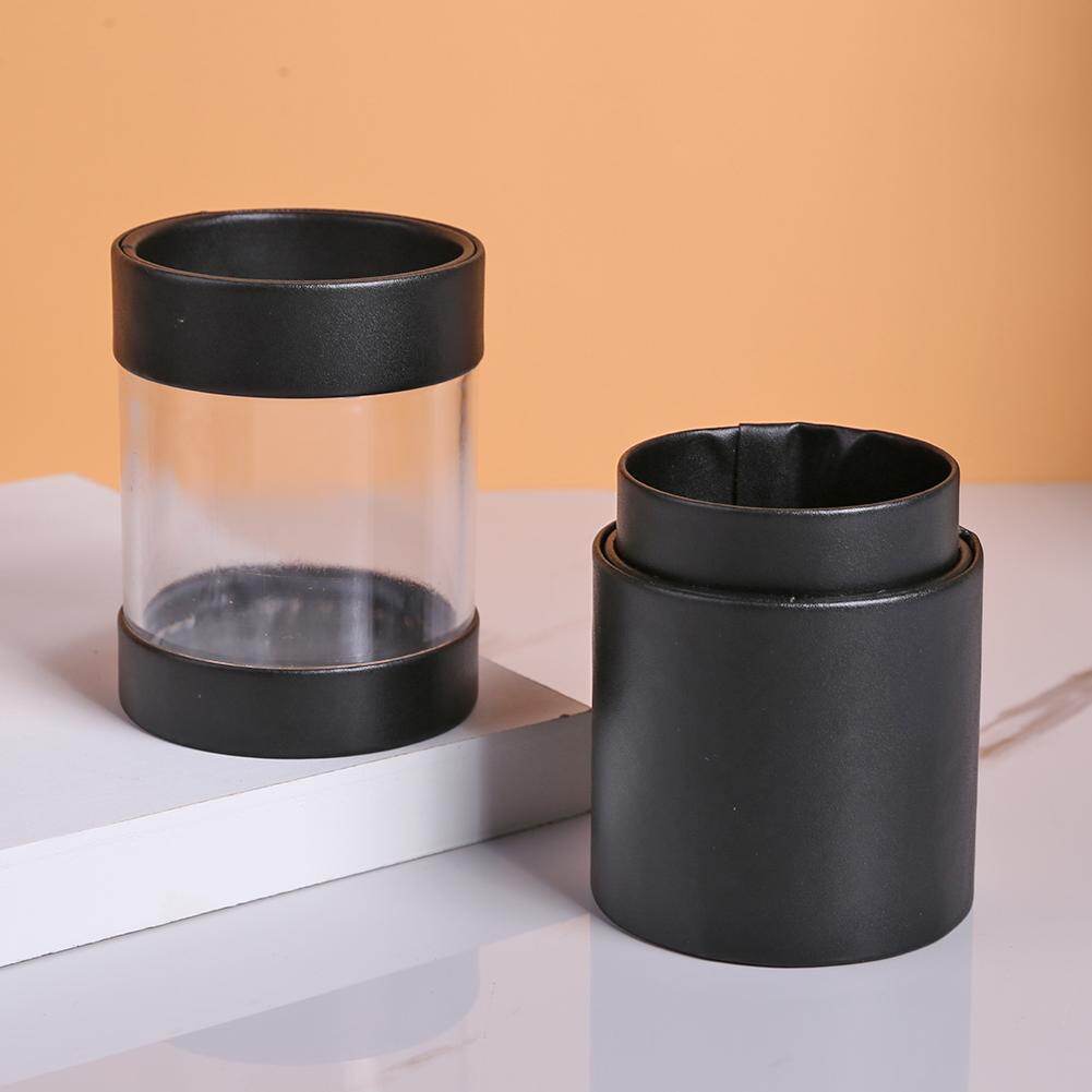 Visible Makeup Brush Holder Travel Cosmetic Pens Storage Cup Case Organizer