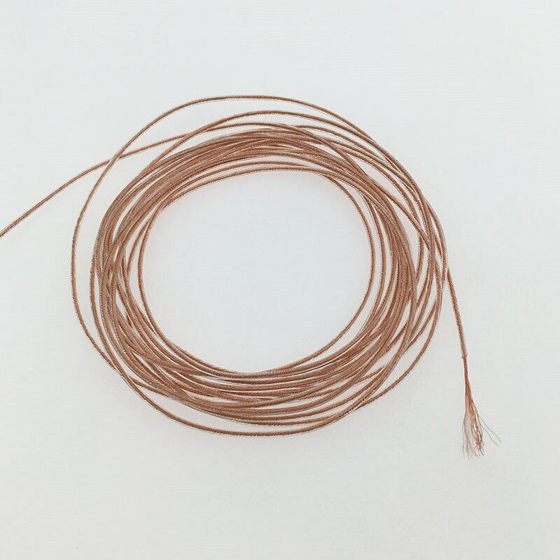 1pcs 6n pure single crystal copper occ earphone supper soft hifi diy headphone audio wire 100 meter