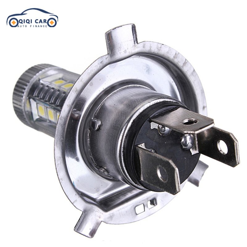 Qiqi h4 80w 4000lm 6000k-6500k led headlight bulb kit high low beam super-bright bulb with lens car modified parts