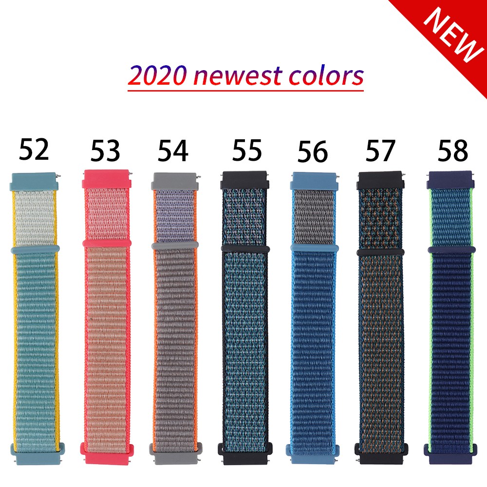 Nylon strap For Haylou Smart Watch 2 LS02 RS4 RS4 Plus watch band