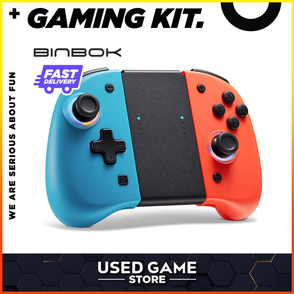 Binbok Wireless Joy con Controller for Switch Back Assign Button