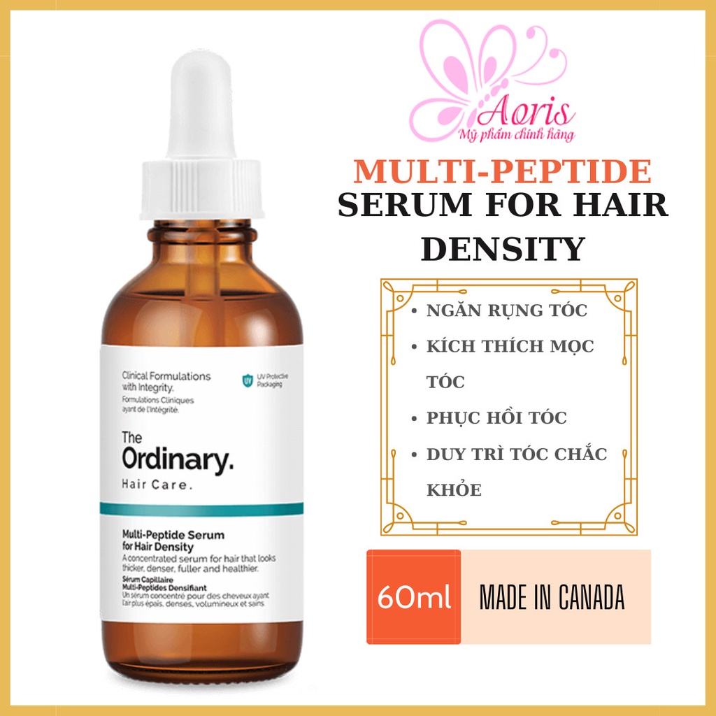 Serum Dưỡng Nang Tóc, Mọc Tóc - Multi-Peptide Serum For Hair Density (60 Ml) – The Ordinary.