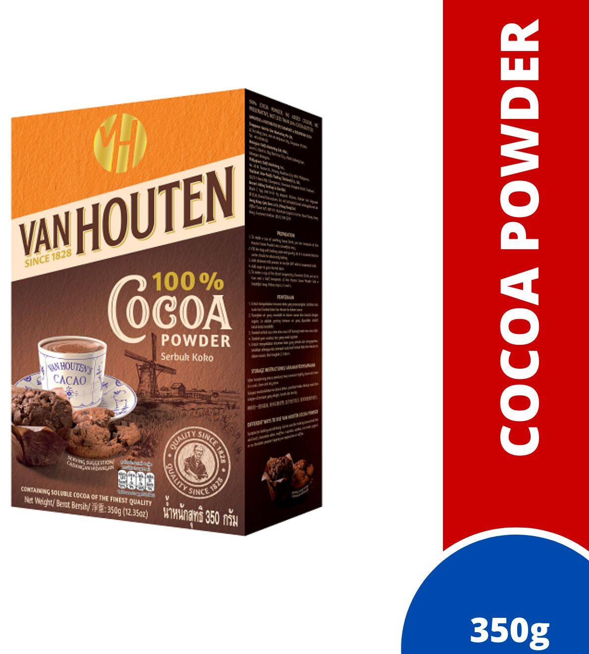 Van Houten 100 Cocoa Powder Serbuk Koko 100gm / 350gm Lazada