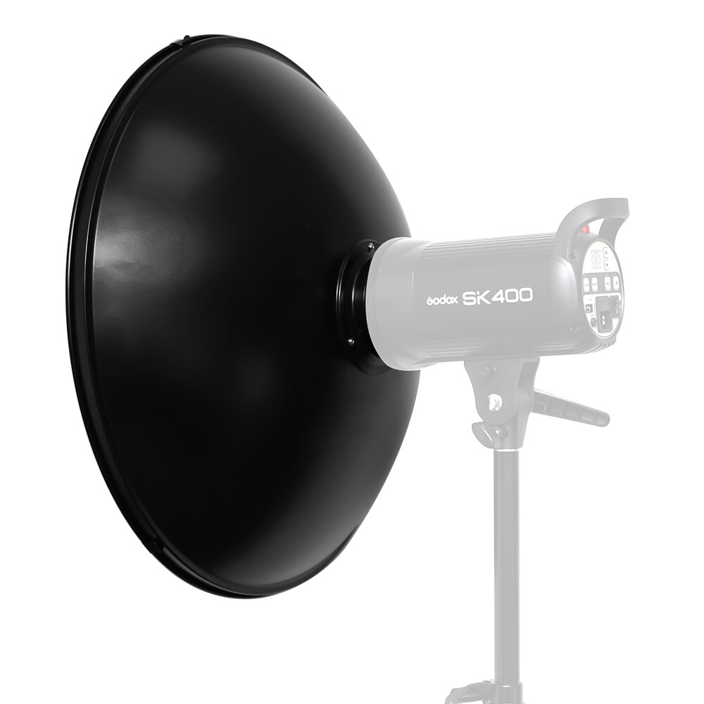 Godox Beauty Dish White 42cm 16" Honeycomb Grid Bowens Mount Diffuser ...