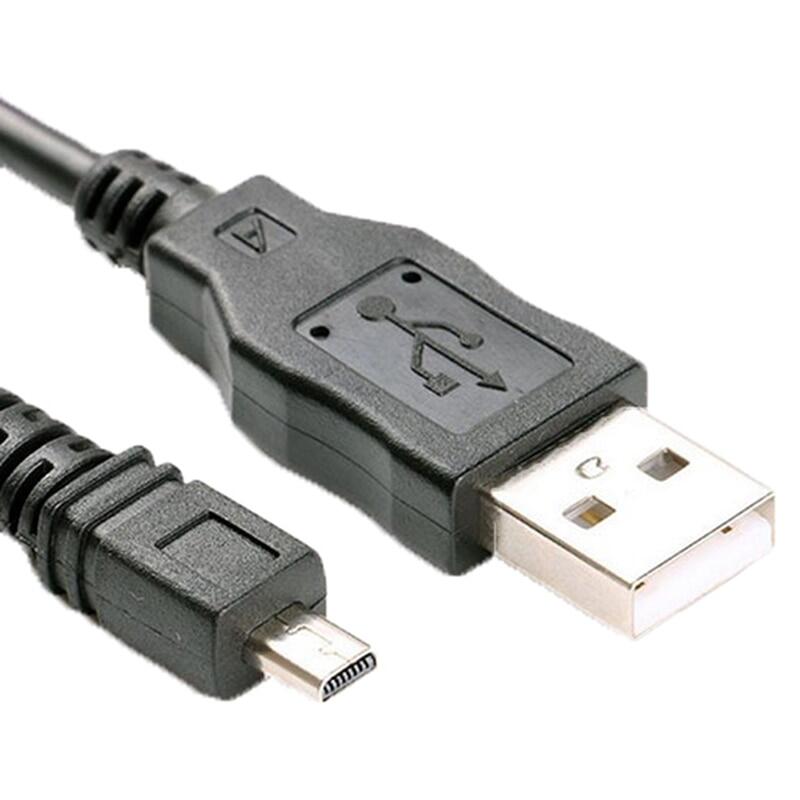 {：“》—— 8 Pin USB Data Cable For Nikon D7200 D3200 D5500 D5100 D5200 D7100 P7100 Charging Data Cable For Pentax Panasonic SONY Camera