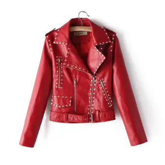 short biker jacket womens