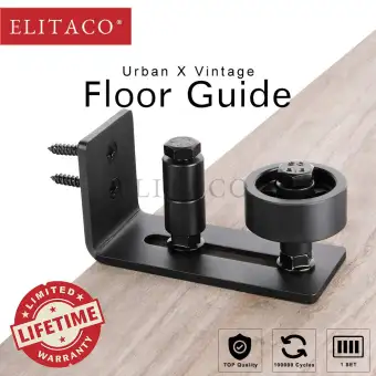 Elitaco Urban X Vintage Floor Guide Fg01 Sliding Wood Barn Door